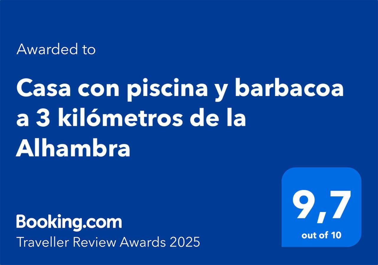韦托维加Casa Con Piscina Y Barbacoa A 3 Kilometros De La Alhambra别墅 外观 照片